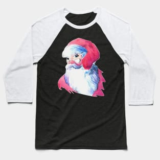 Santa Clause watercolour portrait - Christmas inspired designs Baseball T-Shirt